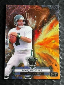 2024 Wild Card 5/7 Ron Jaworski 7 Card Stud Philadelphia Eagles - Picture 1 of 2