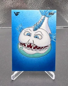 2025 Topps Chrome VeeFriends Proactive Parahna 1/1 Sketch Card By Albino Ryno - Picture 1 of 2