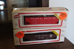 Lot of 2 Model Power HO Electric Trains NOS Western Maryland & Pennsylvania - Picture 1 of 6