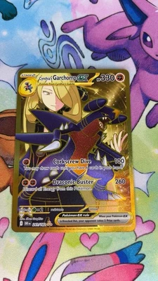 Cynthia's Garchomp EX Holo Hyper Rare Card 241/182 Sv10: Destined Rivals - Image 1 of 2