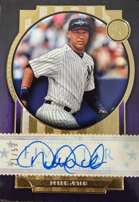 2022 Five Star Baseball Cards – Derek Jeter - Signed - 21/50 - Image 1 of 2