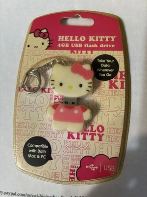 Hello Kitty 4GB USB Flash Drive Compatible With Both PC And Mac - Image 1 of 2