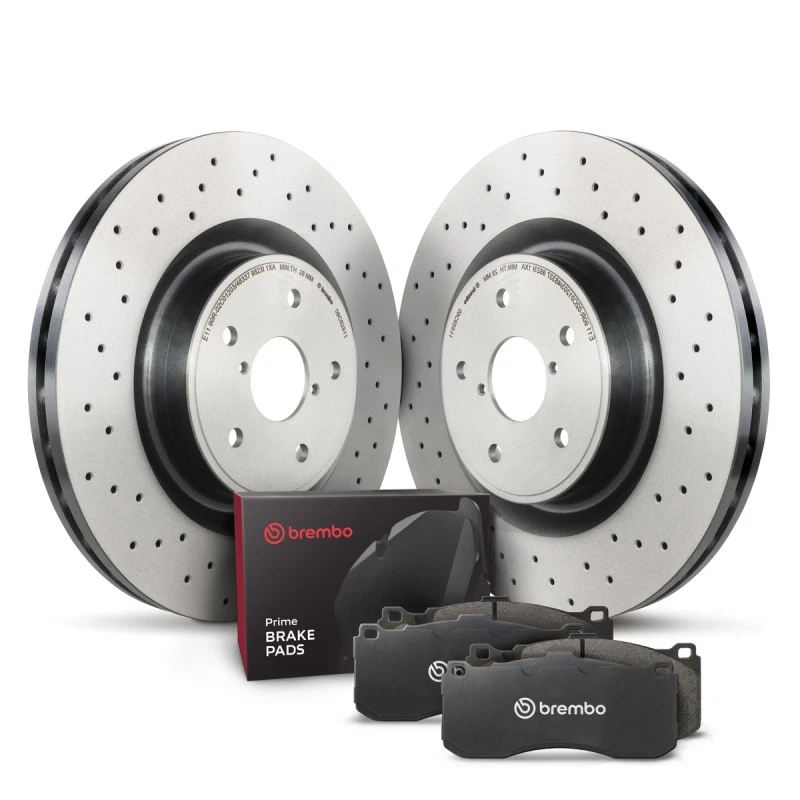Kit de frenos de disco delanteros Brembo KT04479 para Mercedes-Benz C63 AMG 2008-2019 Foto 1 de 1