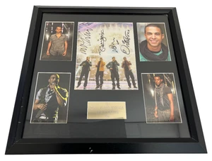 JLS Signed Autograph Framed Limited Edition Photo Postcard Display - E16 O554 - Picture 1 of 15