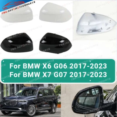 Cubierta de espejo retrovisor lateral pintado para BMW X6 G06 X7 G07 2018-2023 Foto 1 de 4