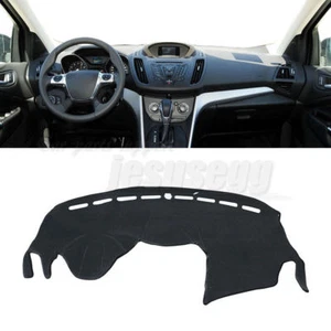For Ford Escape Kuga 2013-2017 LHD Black Sun Shade Visor Pad Dashboard Cover Mat - Picture 1 of 5
