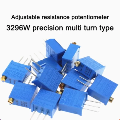 3296W Adjustable Potentiometer Precision Multi Turn Fine For Adjustment Resistor - Image 1 of 4