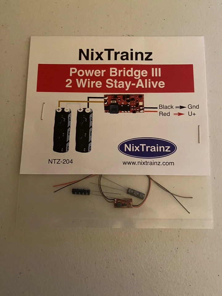 NixTrainz Power Bridge III 2 Wire Stay Alive NTZ-204 - Image 1 of 1