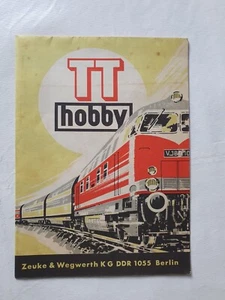 Werbeprospekt TT hobby Modelleisenbahn TT Zeuke & Wegwerth - Bild 1 von 3
