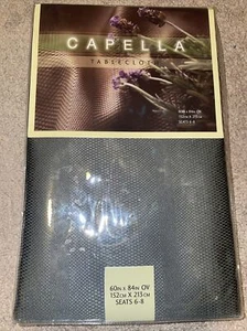 CAPELLA Tablecloth 60 By 84 Blue Green Color - Picture 1 of 7