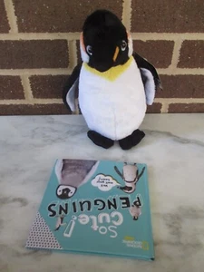 Kohl's Cares /National Geographic Kids Pinguins 10" + 5"x 7" Libro "Così Carino" - Foto 1 di 4