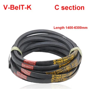 C Section V-belt Triangle Belt 1400~7900mm For Industrial Agricultural Equipment - Picture 1 of 5