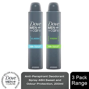 Dove Men+Care Antitranspirant mit 48H Schweißschutz Deo 200ml, 3er Pack - Bild 1 von 32