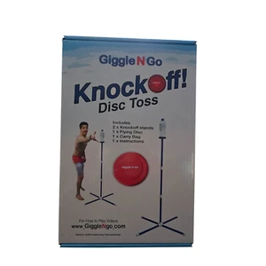 Knock Off Frisbee-Stil Scheibe werfen Outdoor-Spiel Familie Garten Spaß ab 6 Jah - Bild 1 von 3
