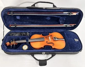Violín Kraemer 4/4 modelo KRV-021 con 2 arcos, correa y estuche - Imagen 1 de 14