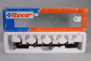 BA223 ROCO 47219 train 1/87 Wagon plat à ranchers RIV DB 4538726-9 marbre - Picture 1 of 13