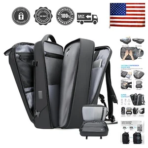 Vacuum Backpack,compression backpack for travel,50l Airback Backpack With Vac... - Picture 1 of 7