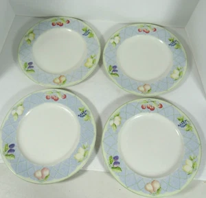 Mikasa Optima Fruit Rapture Dinner Plates Set of 4 Thailand - Picture 1 of 9