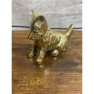 Vintage Messing Scottie Hund - Bild 1 von 4