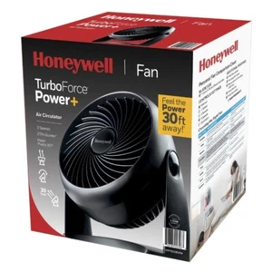 Honeywell 11" Black Turbo Force Power 3-Speed Air Circulator Table Fan,HPF820BWM - Picture 1 of 8