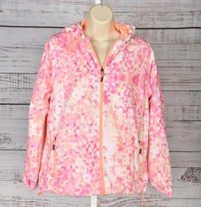 New Balance, Geometric Multi Colored Zip Front Jacket, Size PL {EX+} - Picture 1 of 3