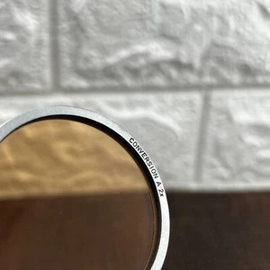 Vtg CANON 48mm Conversion A 85 Warm FILTER Japan 48mm Color Conversion 85 Filter - Picture 1 of 5