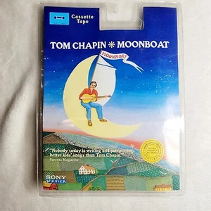 Tom Chapin Moonboat Cassette Tape 1989 - Sealed - Bild 1 von 2