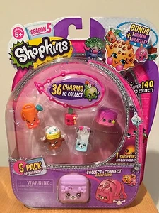 Shopkins season 5 NEW colored ear Katie Skateboard and Polly Polish charm RARE! - Picture 1 of 1