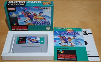 Super Pang for Super Nintendo SNES Complete In Nr Mint Collector's Condition UKV - Image 1 of 4