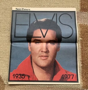 Chicago Sun-Times Magazine issue of Elvis Presley 1935-1977 - Imagen 1 de 1
