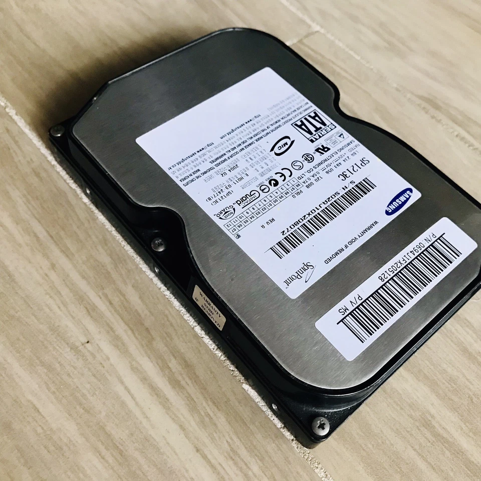 Samsung SP1213C HDD 120GB 3.5" SATA Desktop Hard Drive, Not used Much. - Image 1 of 4