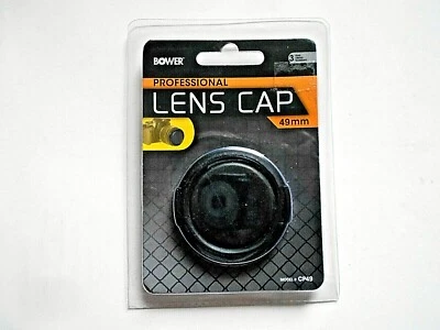 Bower 49mm Professional Snap-On Lens Cap No. CP49 - Image 1 of 4