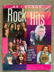 Rock Hits - 4 CD Collection - 60 Songs New/Sealed - Picture 1 of 2