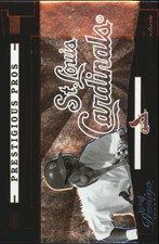 2005 (CARDINALS) Playoff Prestige Prestigious Pros Blue #62 Edgar Renteria /900