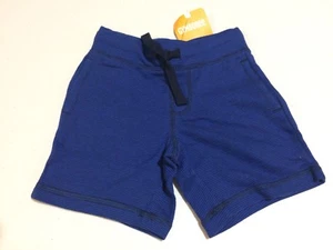 NWT Gymboree Boy shorts Pull on Stripe Blue Athletic 6-24M,2T,3T,4T,10 - Picture 1 of 2