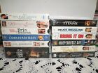 Lot Of 12 Vhs Tapes Major Titles W/ Original Boxes / New, Unopened