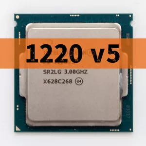 Intel Xeon E3-1220 v5 SR2LG 4 Cores 3.00GHz 8 MB LGA1151 CPU Processor - Picture 1 of 2