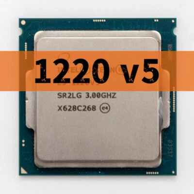 Intel Xeon E3-1220 v5  SR2LG 4 Cores 3.00GHz 8 MB LGA1151 CPU Processor - Image 1 of 2