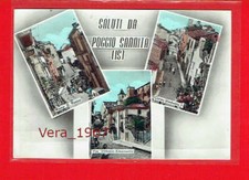 POGGIO SANNITA - ISERNIA - SALUTI - VEDUTE - RIONE S.ROCCO - CORSO UMBERTO I°