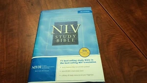 NIV Study Bible, Zondervan. Hard Back with cover - Foto 1 di 9