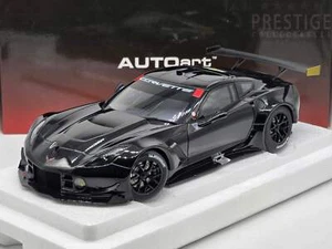 AUTOart Chevrolet Corvette C7.R Plain Body Version Gloss Black 81651 1:18 - Used - Picture 1 of 16