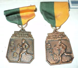 Medalla de Relevo de Pista y Campo de Metal de Bronce De Colección San José Carnaval - Imagen 1 de 3