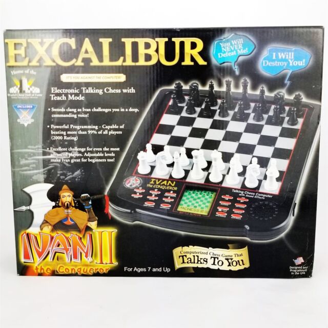 Excalibur Phantom Force Electronic Auto-Motion Computer Robotic Chess  740DG-ML6