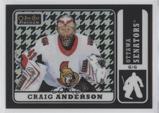 2018-19 O-Pee-Chee Platinum Retro Black and White Houndstooth /25 Craig Anderson