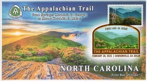 25-066, 2025, The Appalachian Trail, First Day Cover, Digital Color Postmark, No - Picture 1 of 1