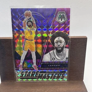 2023 Mosaic Anthony Davis State Masters Purple Mosaic # /99 - Los Angeles Lakers - Picture 1 of 2