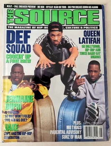 The Source Magazine #107 August 1998 Queen Latifah, Def Squad Jermaine Dupri - Picture 1 of 3