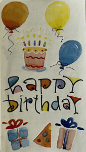HAPPY BIRTHDAY Stickers(8pc)Kathy Davis•Party•Celebrate•￼Card Making Celebrate