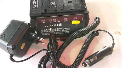 Rare! Camcorder Battery Charger 12+24V+230V Powered! Nicd + Nimh v15001 - Image 1 of 3