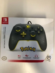 PowerA - Enhanced Wired Controller for Nintendo Switch - Pokemon: Pikachu Grey - Picture 1 of 1